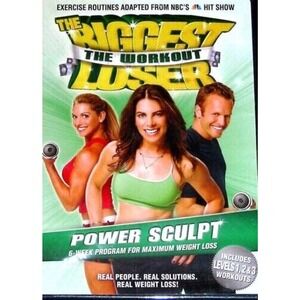 Biggest Loser Power Sculpt - DVD - Very Good - - NR (Not Rated)